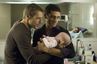 Lambert Wilson e Pascal Elbé in una scena del film Baby Love
