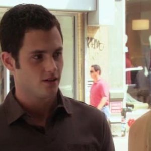 Penn Badgley nel ruolo di Dan in una scena dell'episodio 'Che botte Se Incontri...Blair' della serie tv Gossip Girl