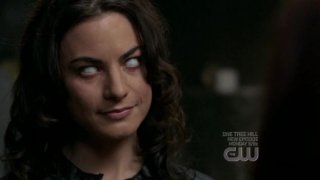 Traci Dinwiddie nei panni della sensitiva Pam Barnes nell'episodio 'Heaven and Hell' della quarta stagione di Supernatural