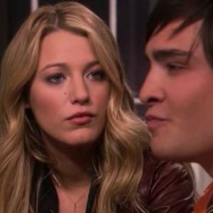 Blake Lively e Ed Westwick nell'episodio ' L'arrivo di Georgina ' della serie tv Gossip Girl