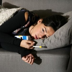 Diane Fleri in un'immagine di Solo un padre