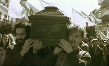 Domenico Centamore in una sequenza de I cento passi.