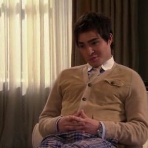 Ed Westwick nell'episodio 'Gioco Duro' della prima stagione di Gossip Girl