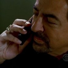 Joe Mantegna in un momento dell'episodio 'Masterpiece' della serie tv Criminal Minds