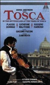 La locandina di Tosca - nei luoghi e nelle ore di Tosca