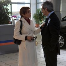 Rosaria De Cicco e Pasquale Falcone in una scena del film Io non ci casco