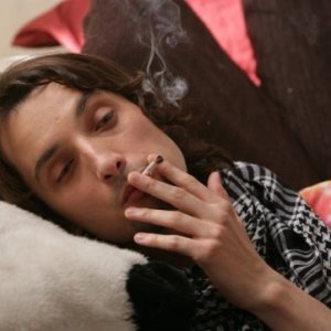 Alessandro Bardani in una scena del film Ti stramo