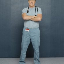 John C. McGinley in una foto promozionale dell'ottava stagione di Scrubs