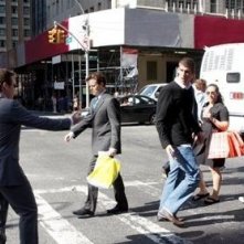 Kevin Connolly e Michael Phelps in una scena dell'episodio 'Return to Queens Blvd' della quinta stagione di Entourage