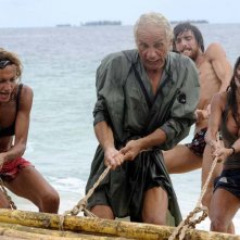 Vladimir Luxuria Carlo Capponi Leonardo Tumiotto E Belen Rodriguez Sull Isola Dei Famosi Alle Prese Con La Zattera 97727