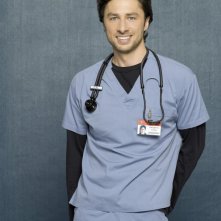 Zach Braff in una foto promozionale dell'ottava stagione di Scrubs