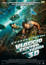 La locandina italiana di Viaggio al centro della Terra 3D