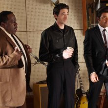 Cedric the Entertainer, Adrien Brody e Jeffrey Wright in un'immagine del film Cadillac Records