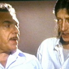 Franco Pistoni e Nino Frassica in un episodio di Don Matteo