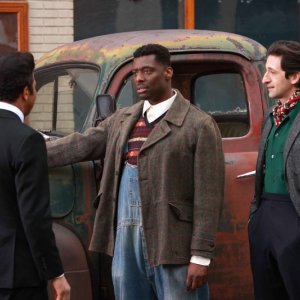 Jeffrey Wright, Eamonn Walker e Adrien Brody nel film Cadillac Records