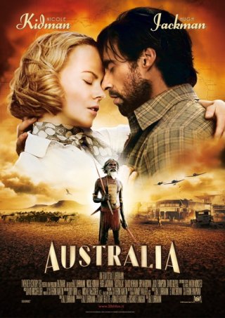 La locandina italiana del film Australia