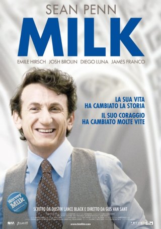 La locandina italiana di Milk