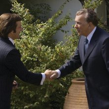 Michael Sheen e Frank Langella in un'immagine del film Frost/Nixon