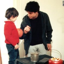 Sartoretti in una scena della commedia Eccomi qua