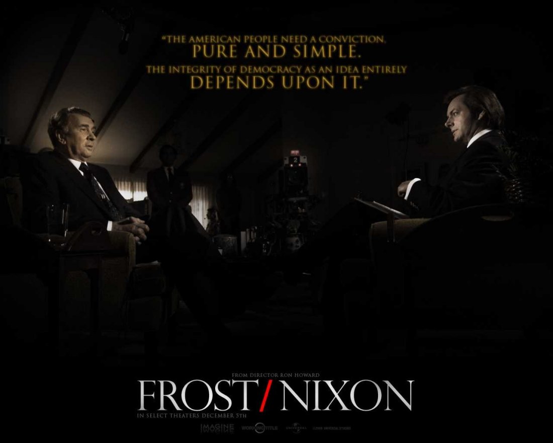Un Wallpaper Del Film Frost Nixon Con Frank Langella E Michael Sheen 98411