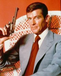 Una foto di Roger Moore