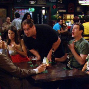 Una scena dell'episodio The Fight di E alla fine arriva Mamma!