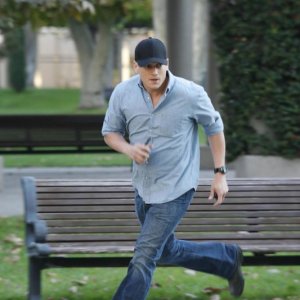 Wentworth Miller in una scena dell'episodio 'Deal or no Deal' della quarta stagione di Prison Break