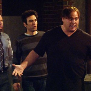 Will Sasso, Neil Patrick Harris e Josh Radnor nell'episodio The Fight di How I Met Your Mother