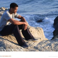 Un wallpaper del film Sette anime con Will Smith