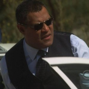 Laurence Fishburne nell'episodio 'Young Man with a Horn' della serie tv CSI Las Vegas