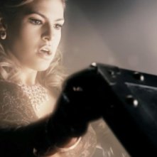 Eva Mendes in una sequenza di The Spirit