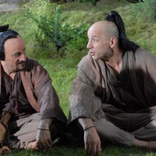 Giacomo e Aldo in un'immagine del film Il cosmo sul comò