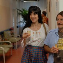 Giacomo in una sequenza de Il cosmo sul comò