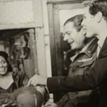 Giselda Castrini con Ken Marshall e Marcello Mastroianni nel film La pelle (1981)