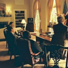 Josh Brolin e James Cromwell in una scena del film W.