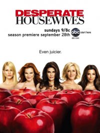 Un poster della quinta stagione di Desperate Housewives