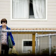 Michelle Williams in una scena di Wendy and Lucy