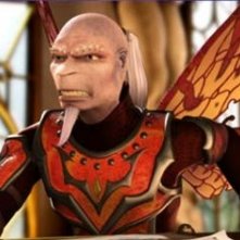 Raius in una scena del film Delgo