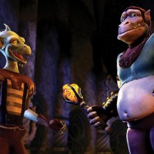 Spig e Spog in una scena del film Delgo