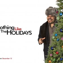 Un wallpaper del film Nothing Like the Holidays con Luis Guzmán