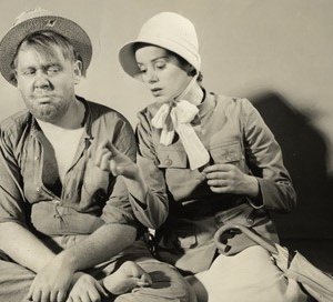 Charles Laughton e sua moglie Elsa Lanchester