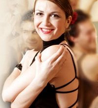 Un'immagine dell'attrice Giorgia Cardaci