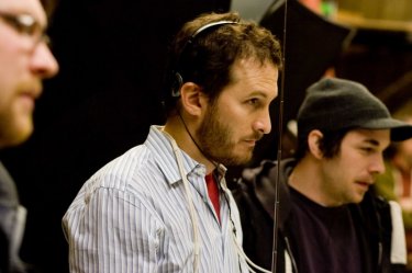 Il regista Darren Aronofsky sul set del film The Wrestler, Leone d'Oro a Venezia 2008