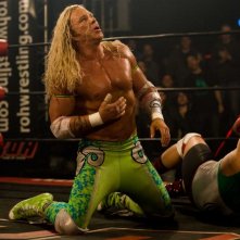 Mickey Rourke in un'immagine del film The Wrestler