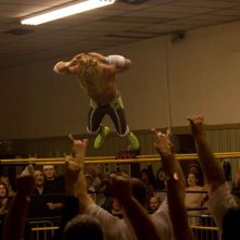 Mickey Rourke in un'immagine di The Wrestler