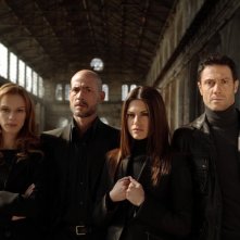 Il cast della serie Il bene e il male in una foto promozionale