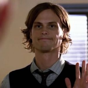 Matthew Gray Gubler in un momento dell'episodio 'Brothers in Arms' della serie tv Criminal Minds