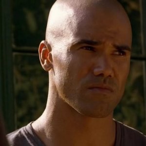 Shemar Moore in un momento dell'episodio 'Brothers in Arms' della serie tv Criminal Minds