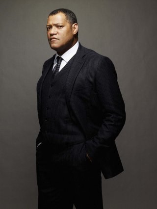 Laurence Fishburne in una foto promozionale per la nona stagione di CSI.