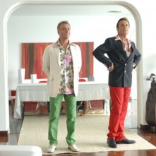 Massimo Ghini e Christian De Sica in un'immagine del 'cinepanettone' Natale a Rio